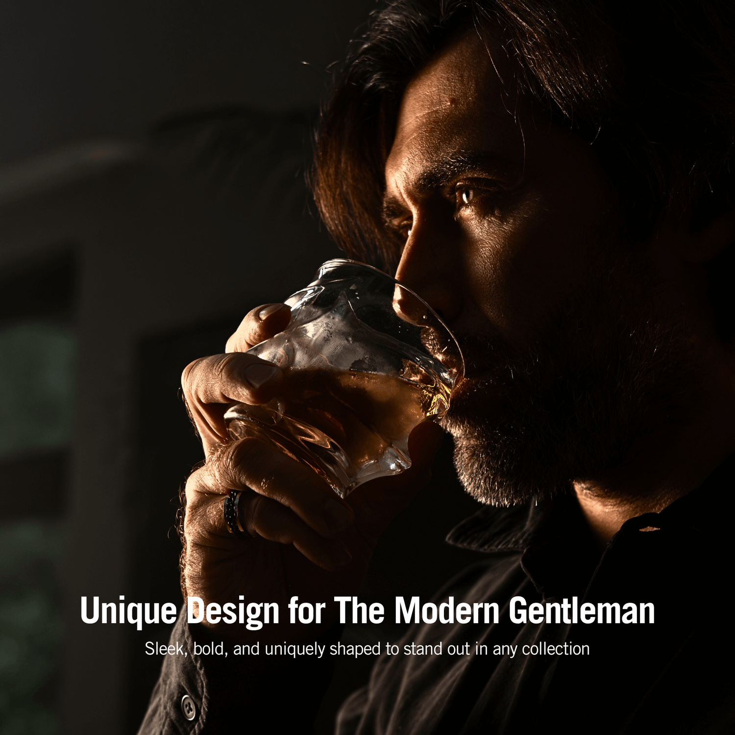 Storm Japanese Crystal Whisky Glass (Limited Edition) - TsukiGlass