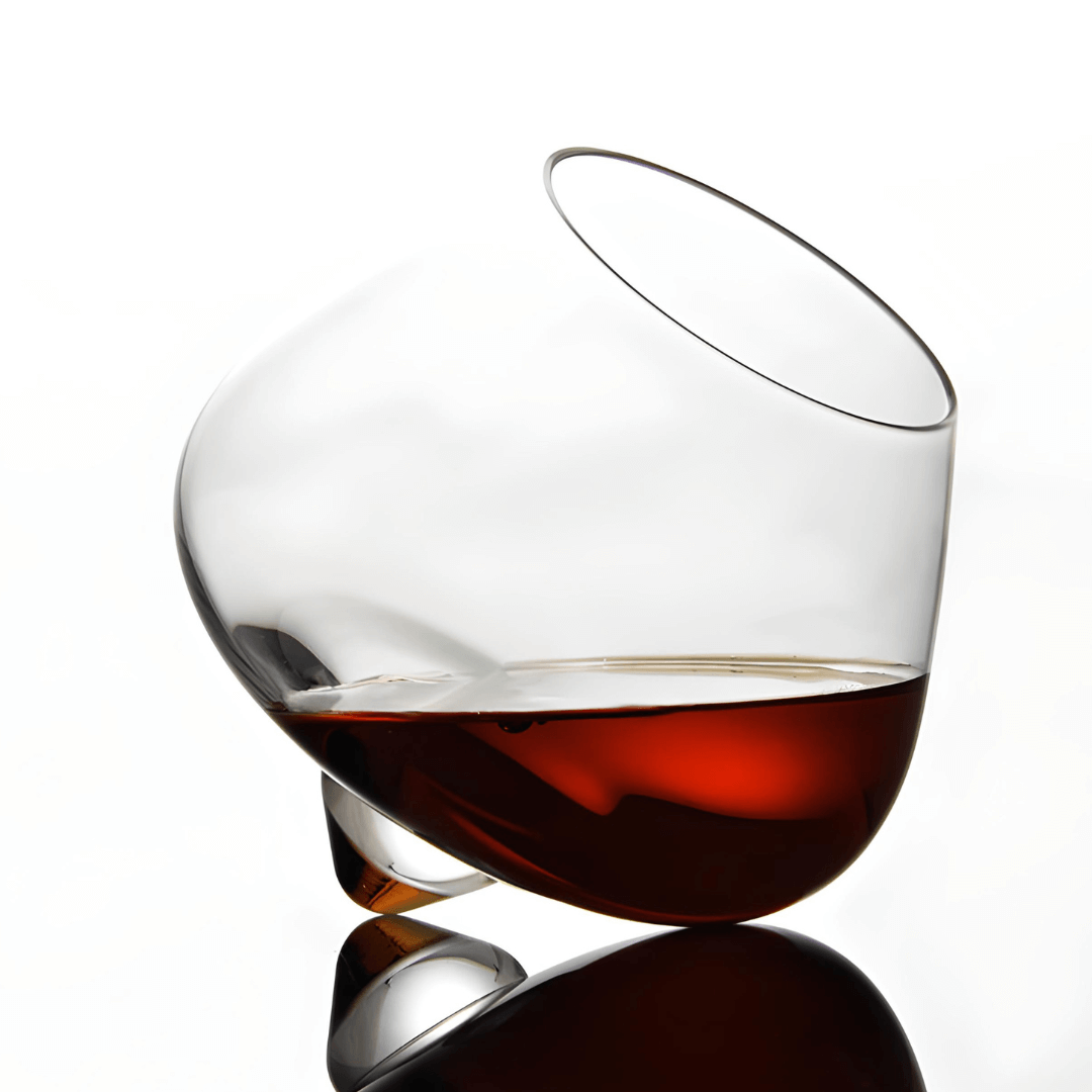 Kami Rotating Crystal Whisky Glass - TsukiGlass