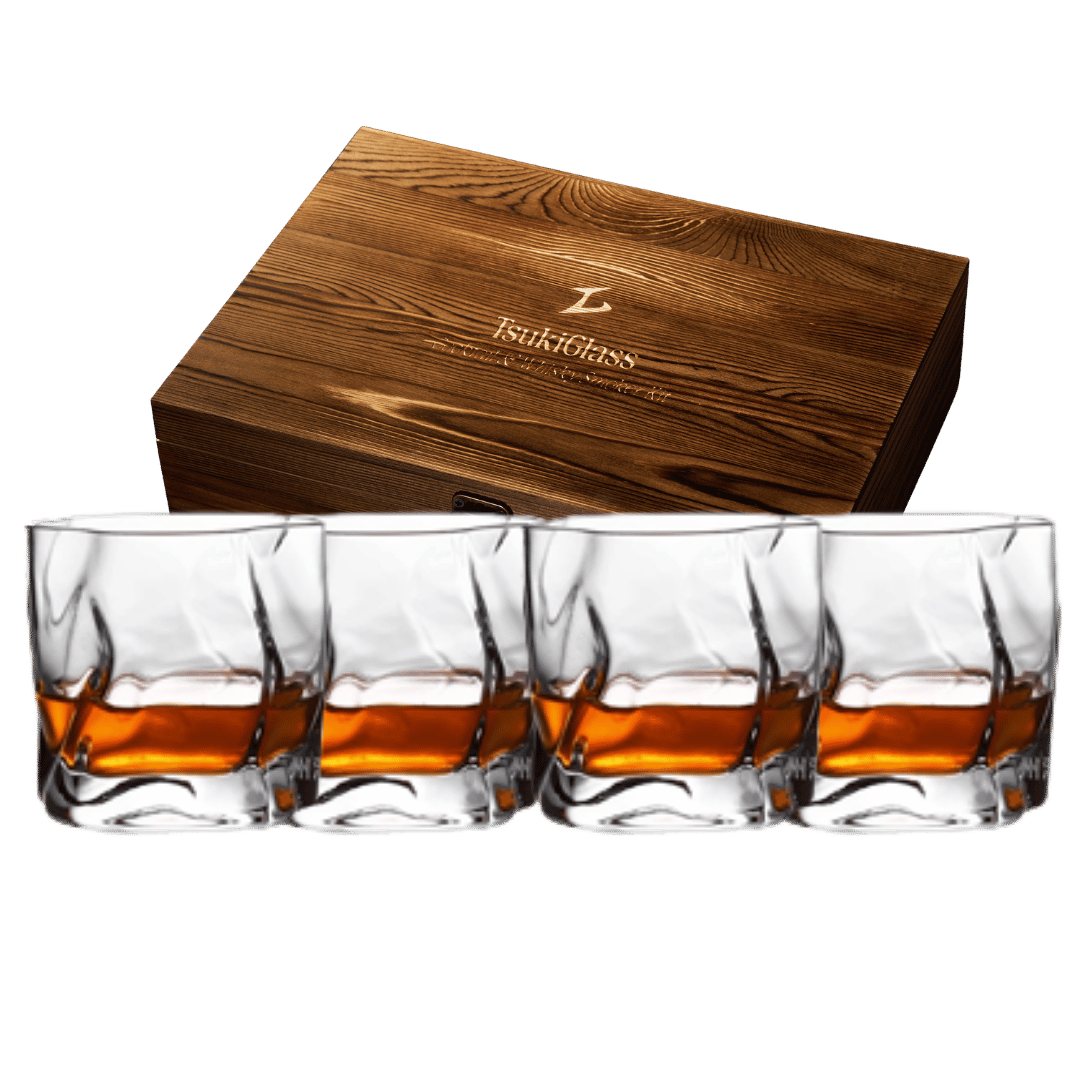 Tsuki Smoker Kit For Whisky & Cocktails (With Torch)