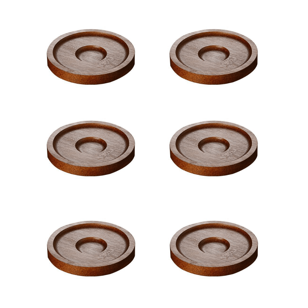 6 Kami Original Coasters - TsukiGlass