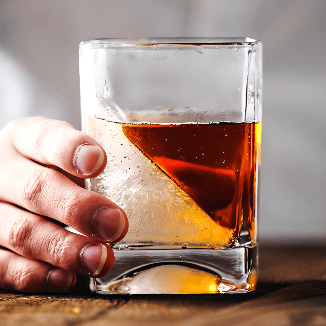 Iceberg Whiskey Glass - TsukiGlass
