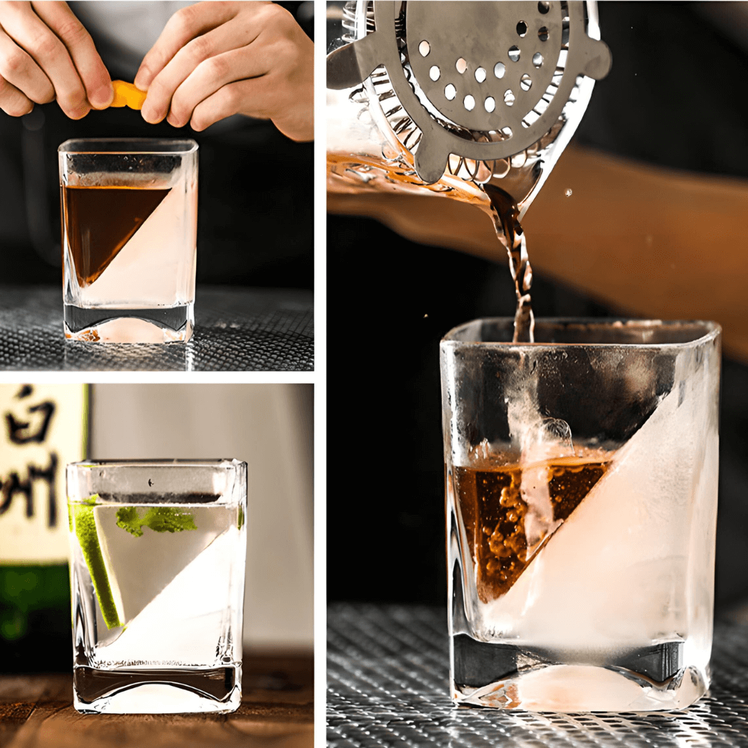 Iceberg Whiskey Glass - TsukiGlass
