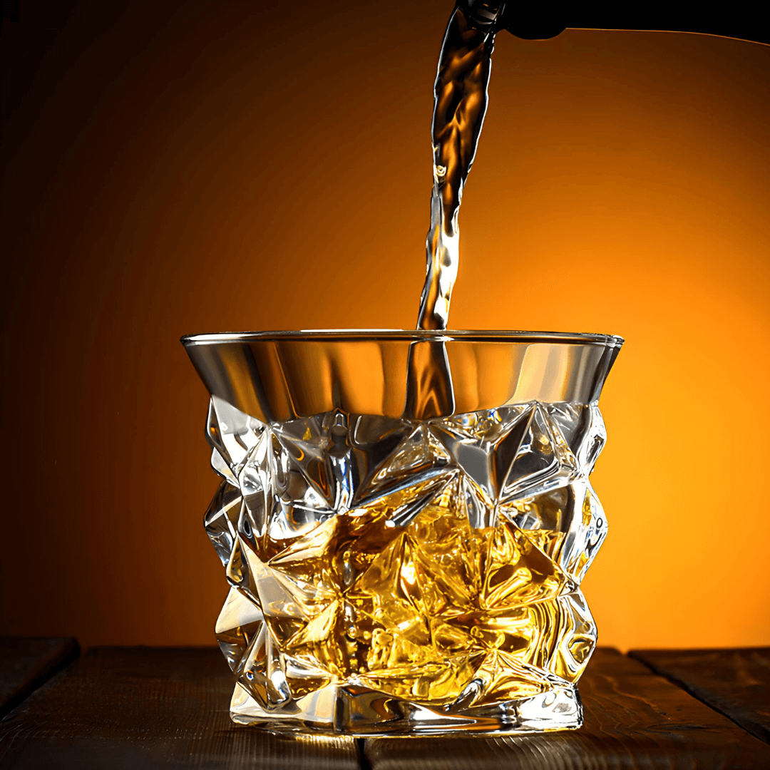 Vayu Japanese Crystal Whisky Glass - TsukiGlass