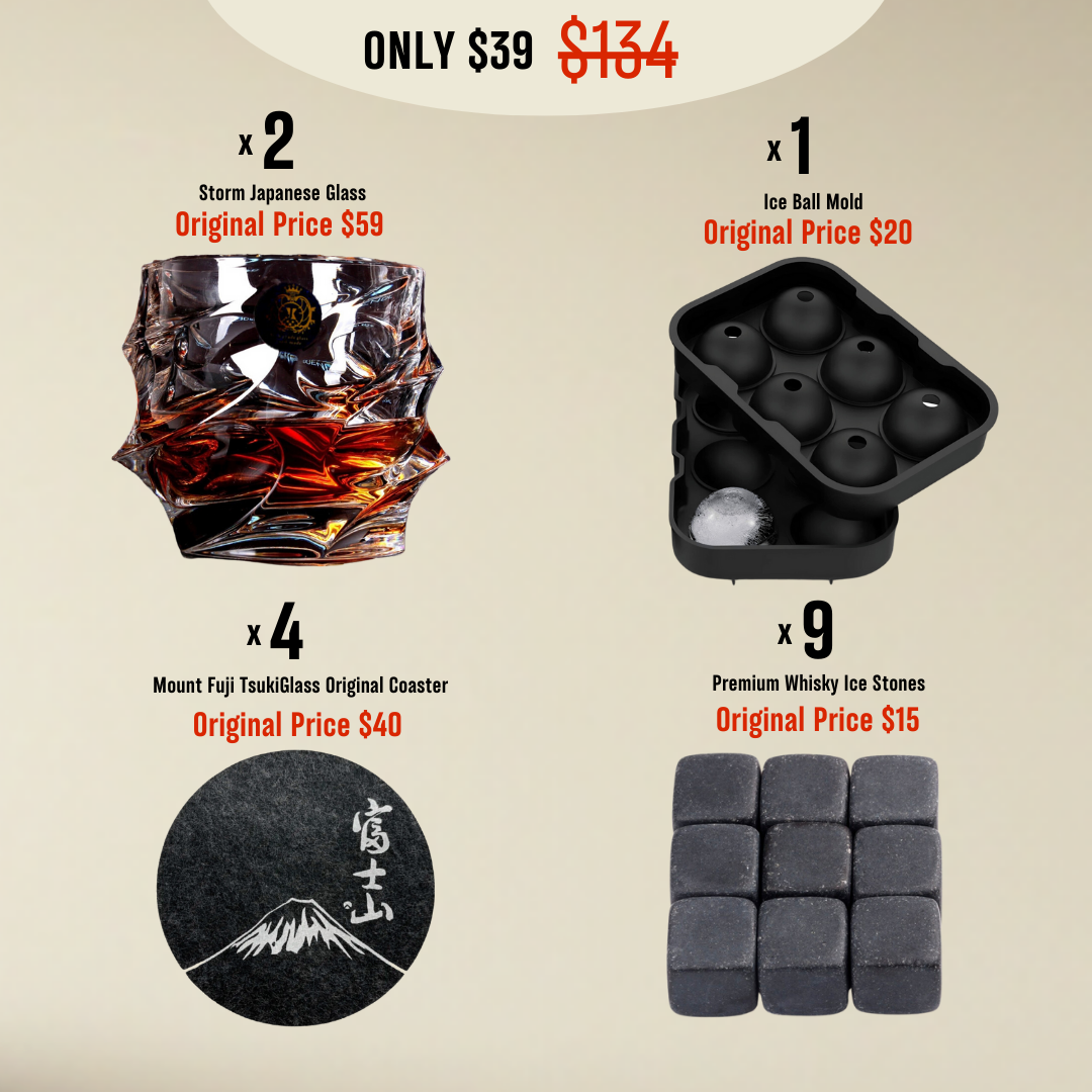 TsukiGlass Choice Whisky Bundle ( Elite ) - TsukiGlass