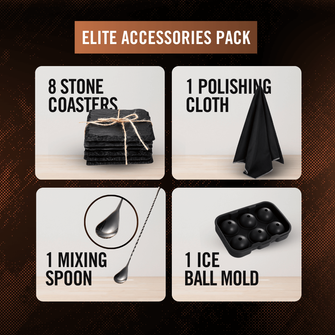 Elite Accessories Pack (8 Glasses) - TsukiGlass