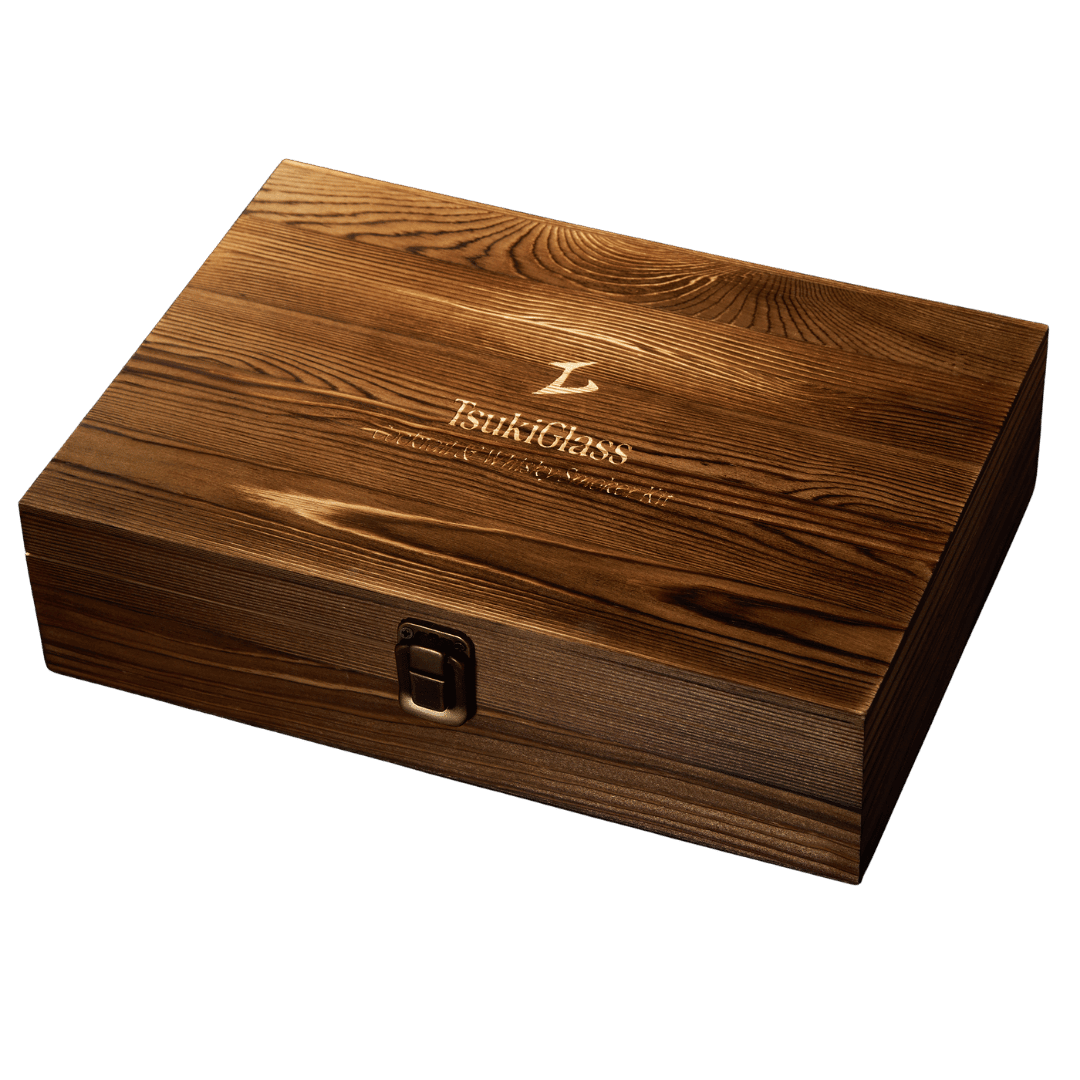 Tsuki Smoker Kit For Whisky & Cocktails (With Torch)
