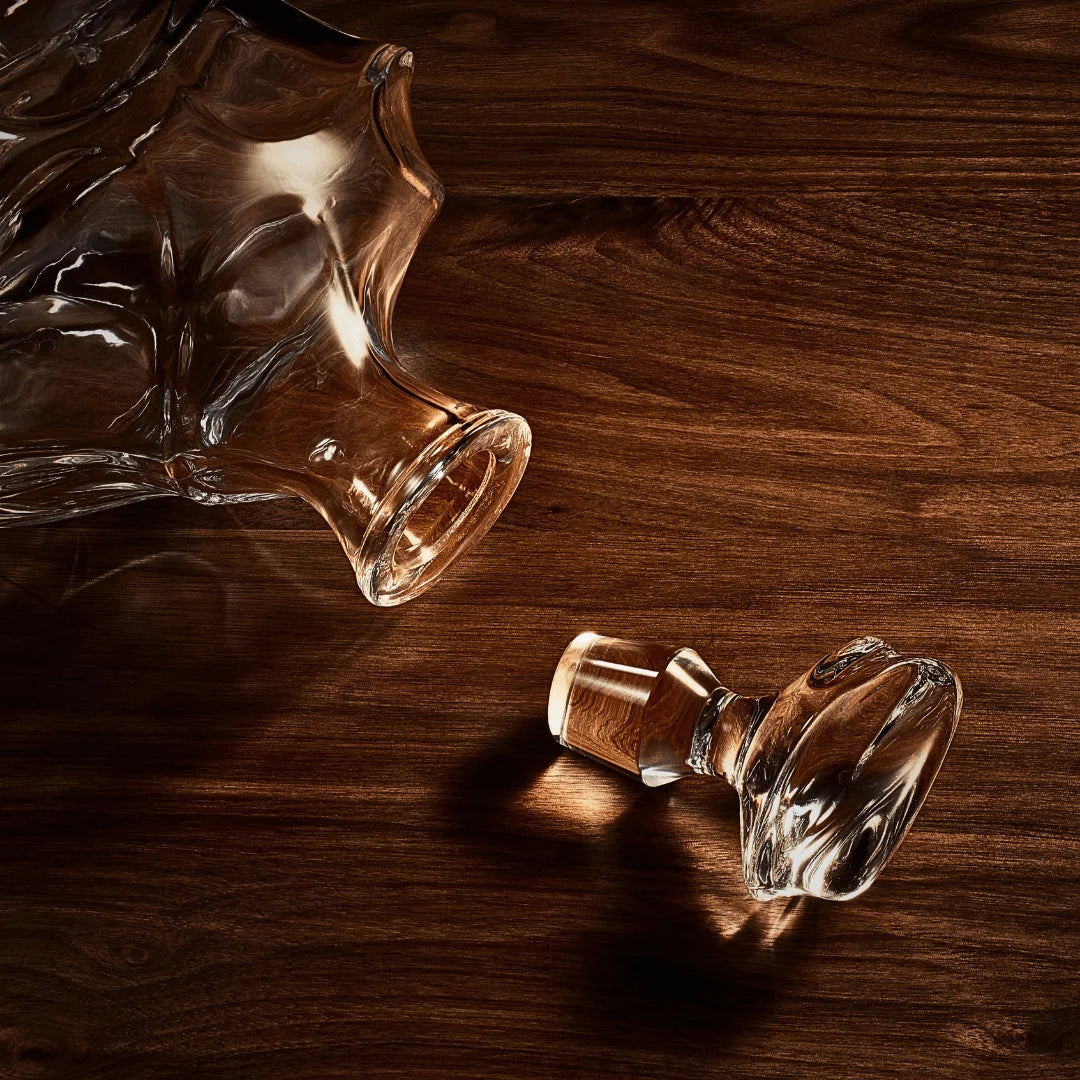 Storm Japanese Crystal Whisky Decanter - TsukiGlass