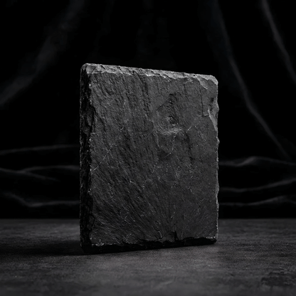 Black Stone Coaster - TsukiGlass