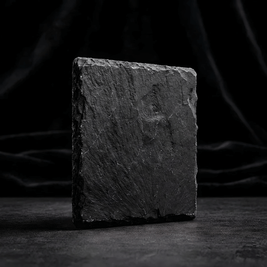 Black Stone Coaster - TsukiGlass