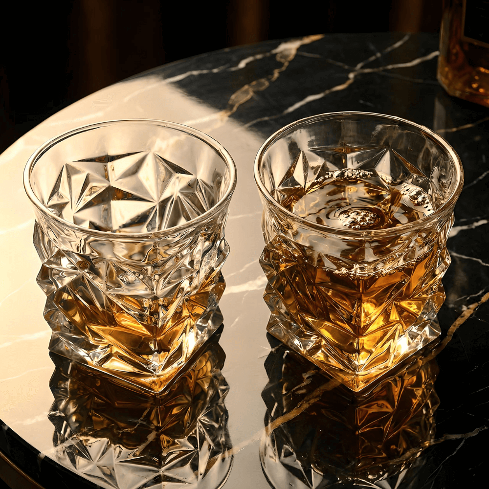 Vayu Japanese Crystal Whisky Glass - TsukiGlass