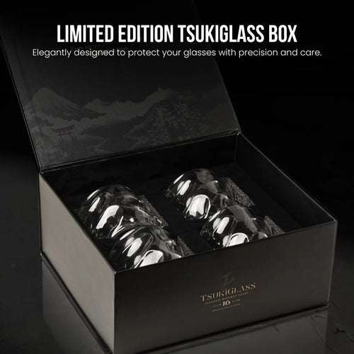 Storm Japanese Crystal Whisky  Glass - TsukiGlass