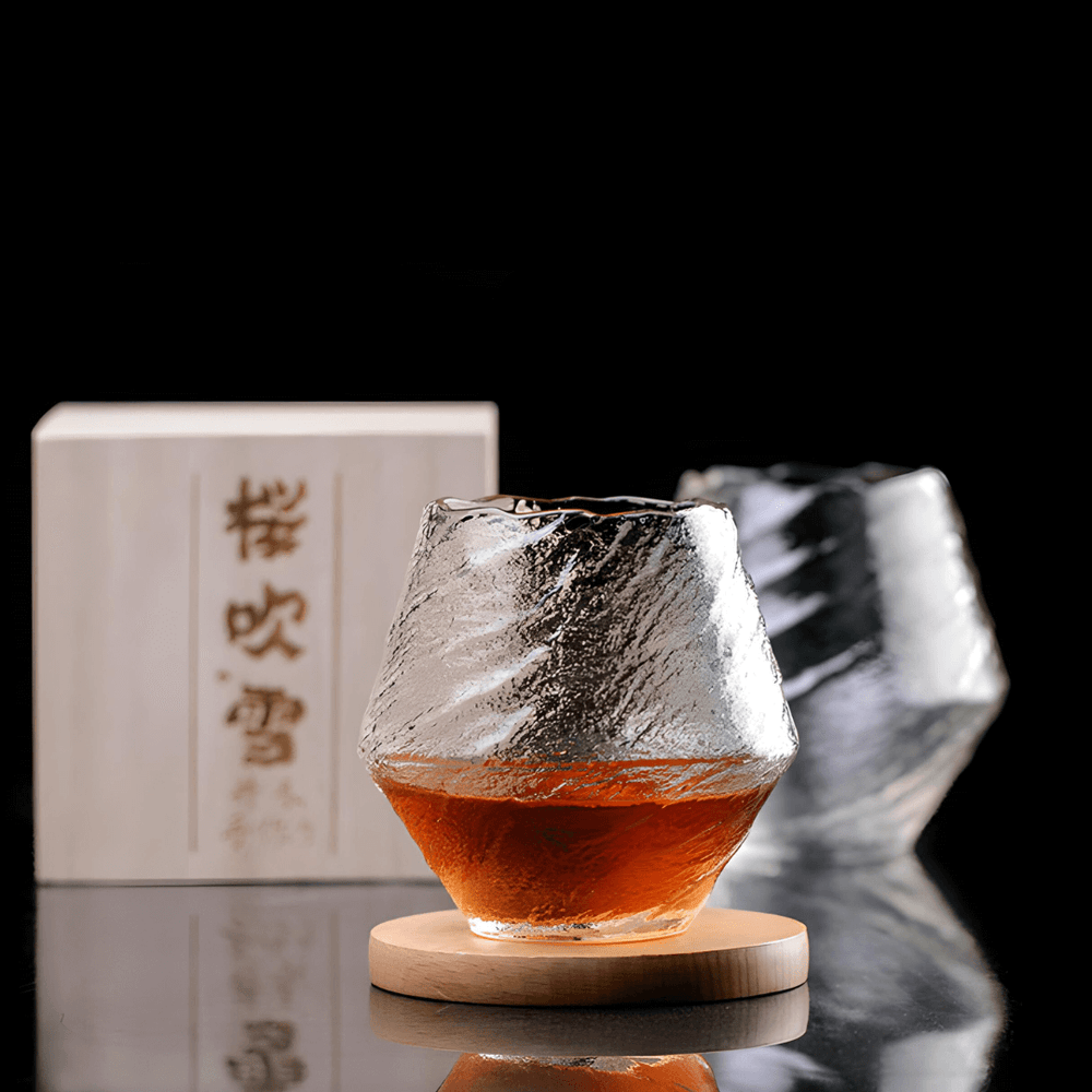 Yume Japanese Crystal Whisky Glass - TsukiGlass