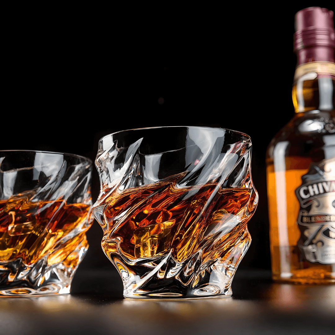 Nami Japanese Crystal Whisky Glass | TsukiGlass