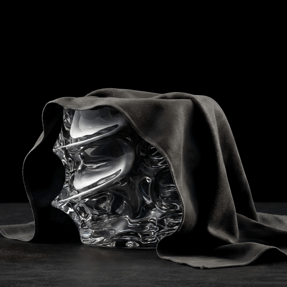 Black Polishing Cloth - TsukiGlass