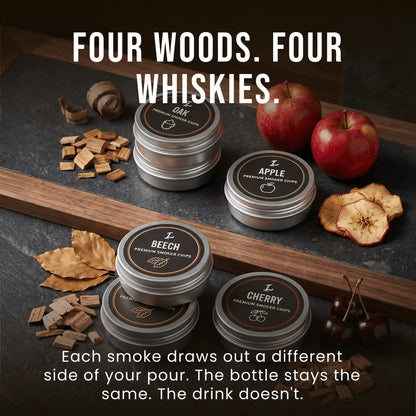 Tsuki Smoker Kit For Whisky & Cocktail (With a Torch) - TsukiGlass