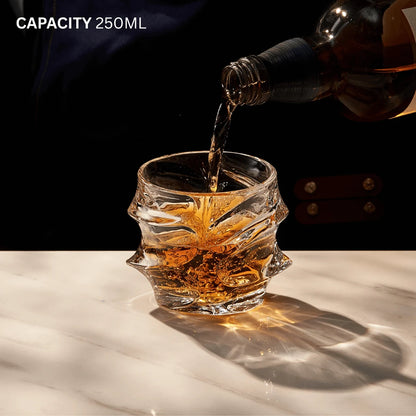 Storm Japanese Crystal Whisky Decanter - TsukiGlass