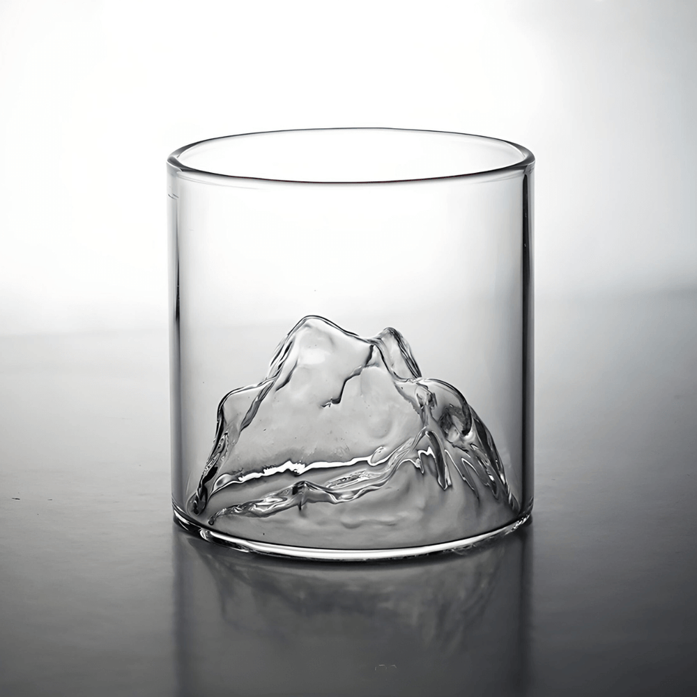 Mount Fuji Japanese Crystal Whisky Glass - TsukiGlass