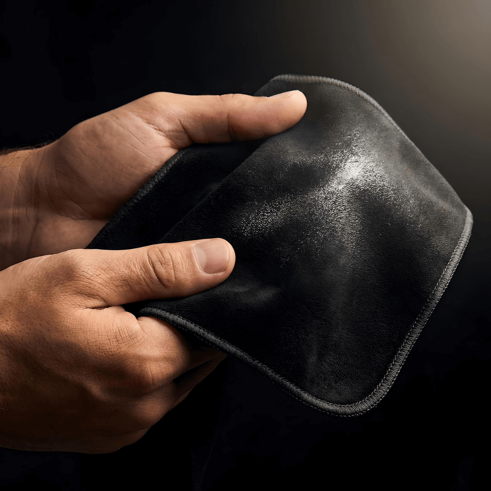 Black Polishing Cloth - TsukiGlass