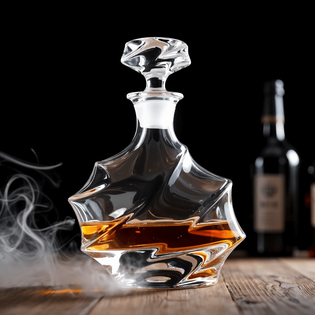 Storm Japanese Crystal Whisky Decanter - TsukiGlass