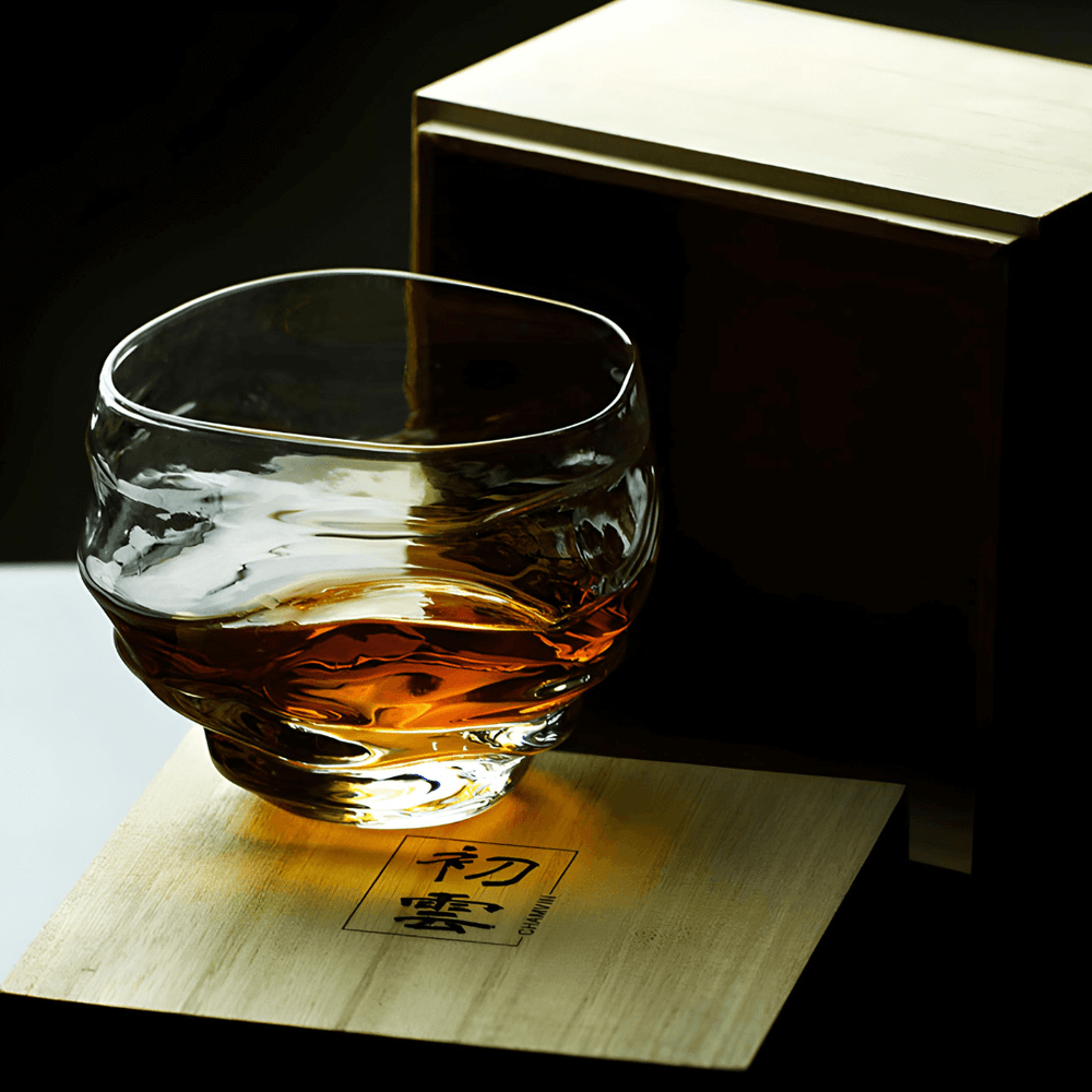 Kai Japanese Crystal Whisky Glass - TsukiGlass