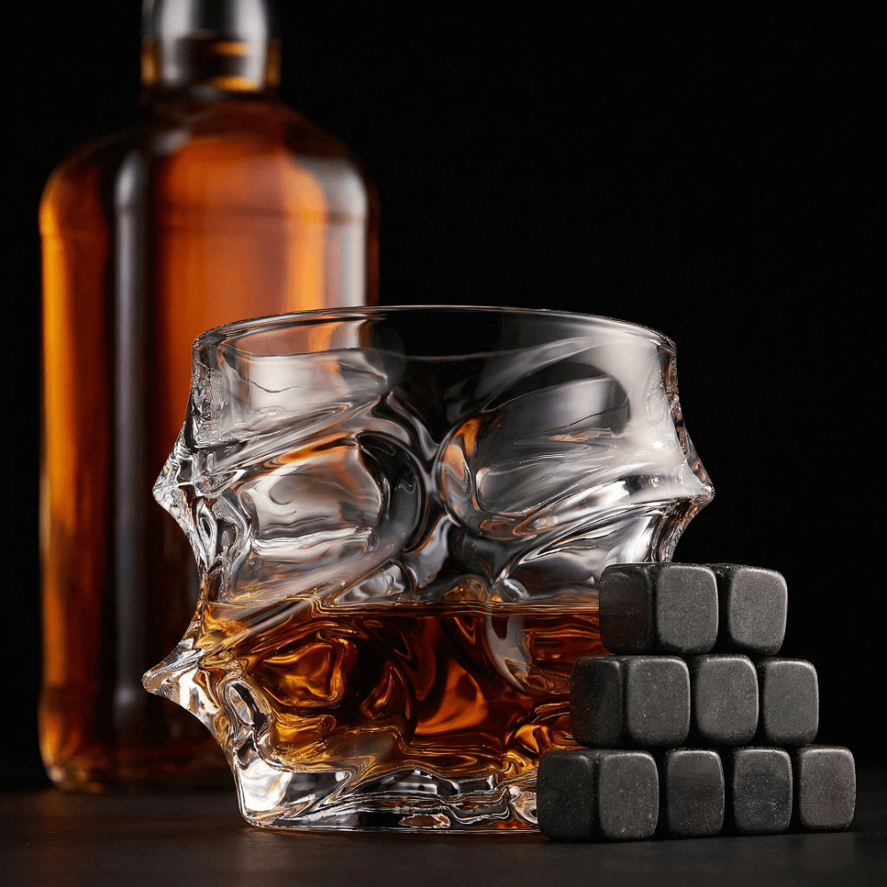 9 Premium Whisky Ice Stones - TsukiGlass