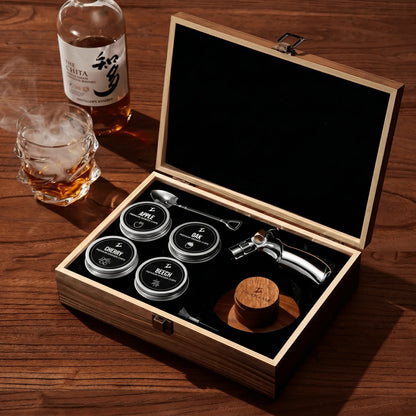 Tsuki Smoker Kit For Whisky & Cocktail (With a Torch) - TsukiGlass