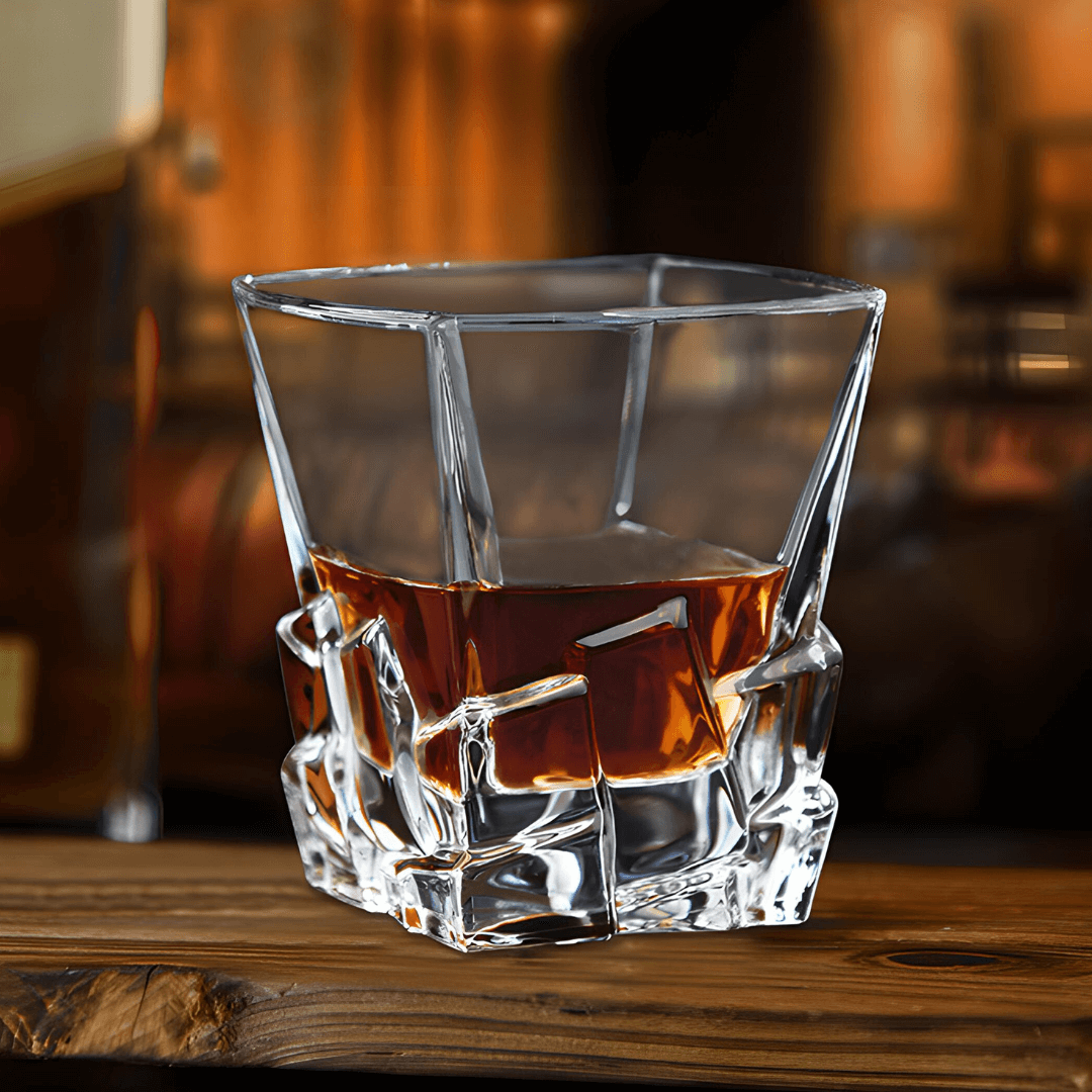 Tychon Japanese Crystal Whisky Glass - TsukiGlass