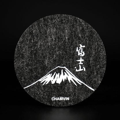 Mount Fuji TsukiGlass Original Coaster - TsukiGlass