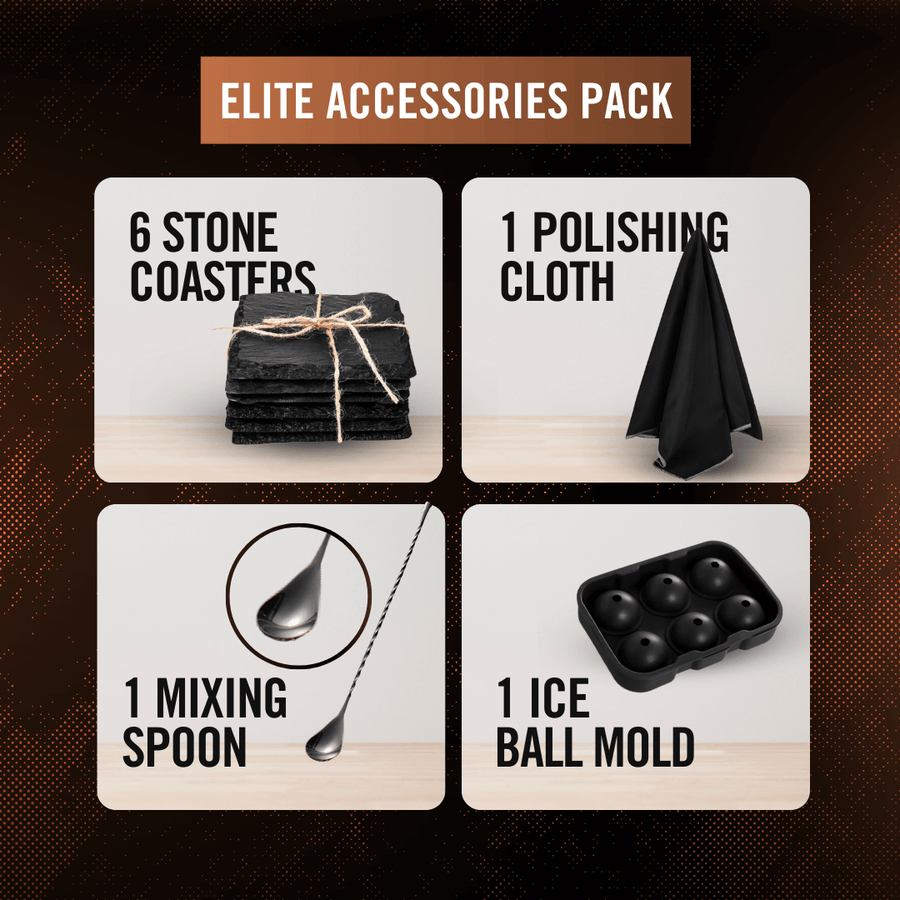 Elite Accessories Pack (6 Glasses) - TsukiGlass