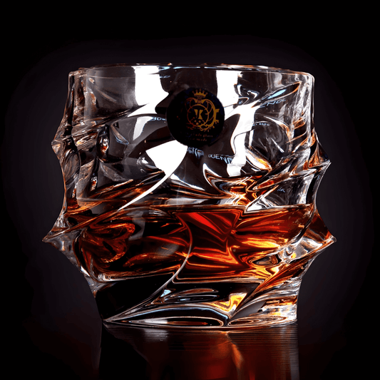 Storm Japanese Crystal Whisky Glass - TsukiGlass