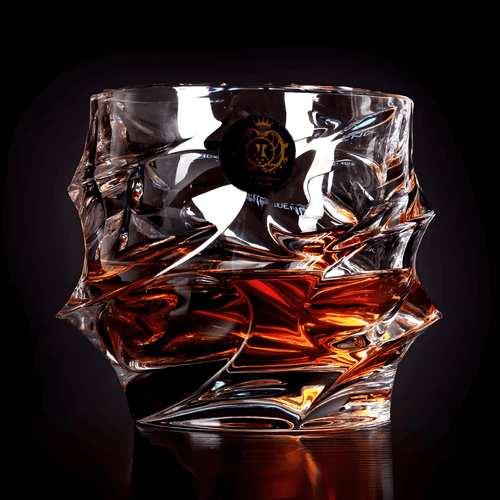 Storm Japanese Crystal Whisky Glass - TsukiGlass