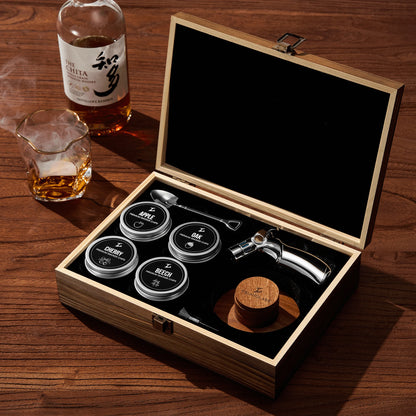 Tsuki Smoker Kit For Whisky & Cocktail (With Torch) - TsukiGlass