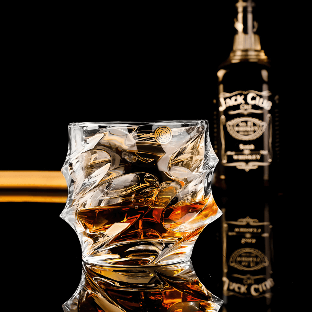 Storm Japanese Crystal Whiskey Glass