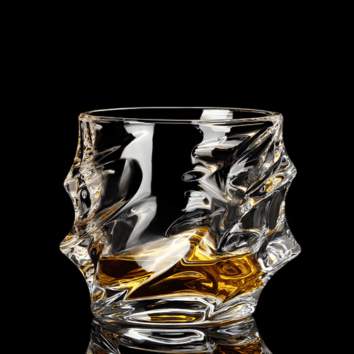 Storm Japanese Crystal Whisky Glass - TsukiGlass