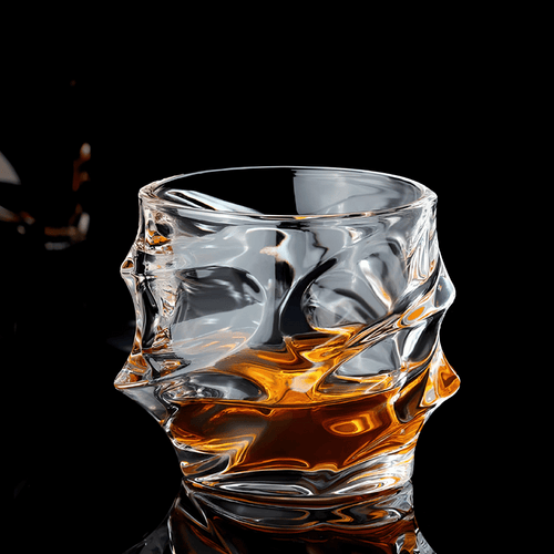 Storm Japanese Crystal Whisky Glass - TsukiGlass