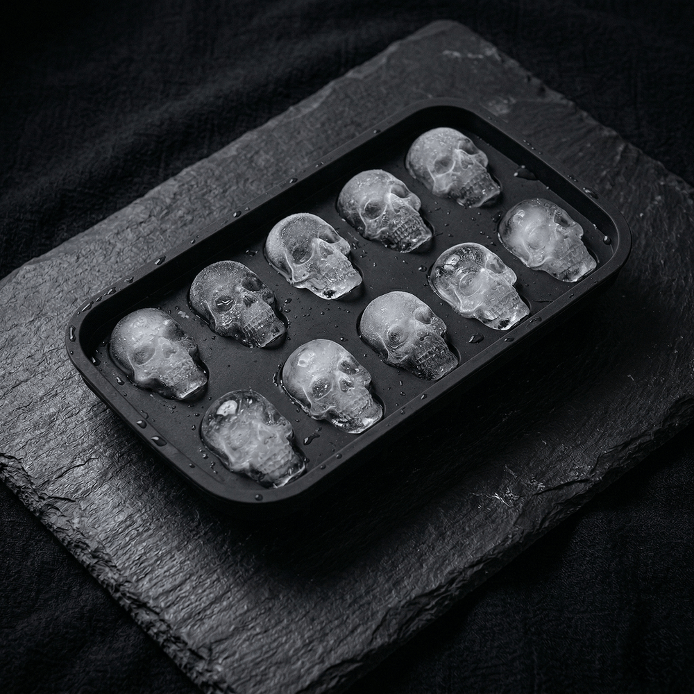 SKULL ICE MOLD - TsukiGlass