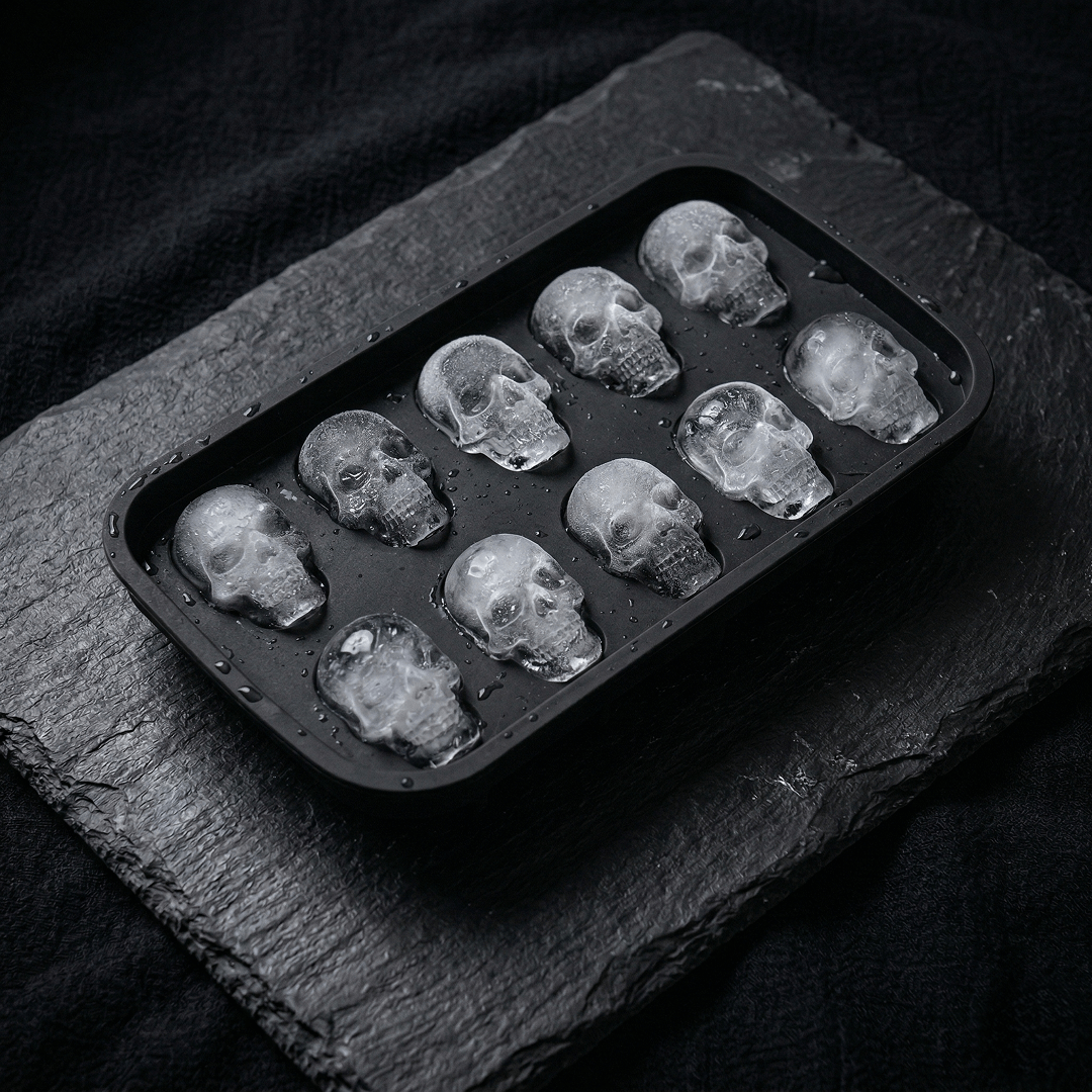 SKULL ICE MOLD - TsukiGlass