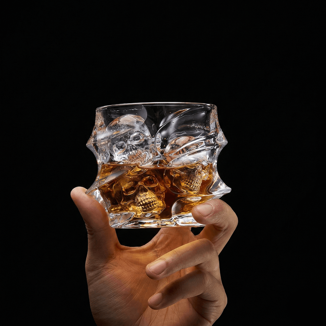 SKULL ICE MOLD - TsukiGlass