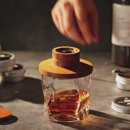 Tsuki Smoker Kit For Whisky & Cocktails (With Torch)