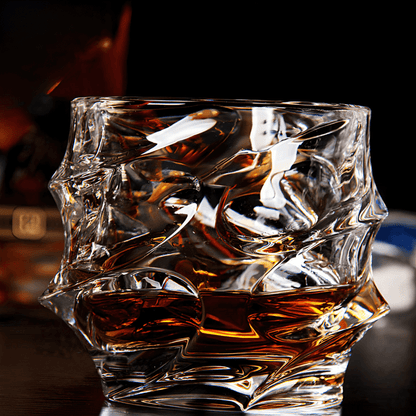 Storm Japanese Crystal Whiskey Glass