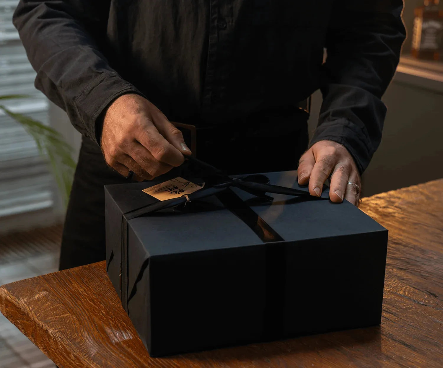 Storm glass luxury gift presentation